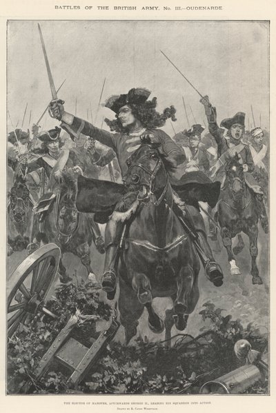 Battles of the British Army, Oudenarde by Richard Caton Woodville junior